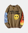 LUCKY ME SWEATSHIRT | KIDS SEE GHOSTS - THE URBAN MOOD | Streetwear Store
