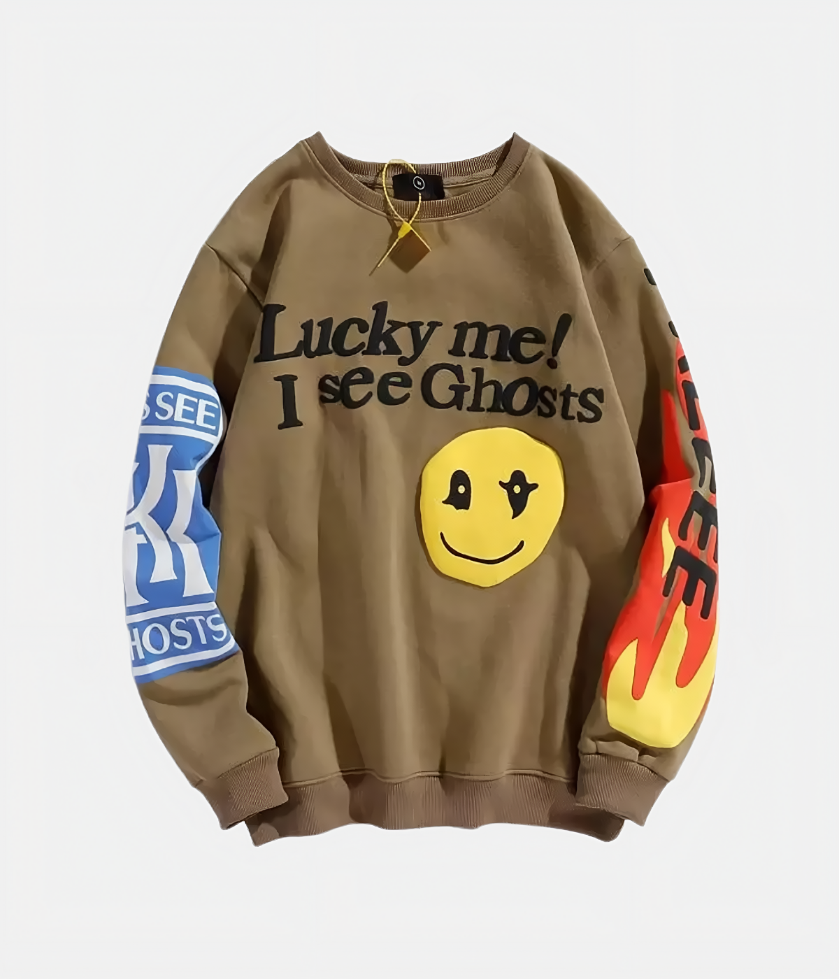 LUCKY ME SWEATSHIRT | KIDS SEE GHOSTS - THE URBAN MOOD | Streetwear Store