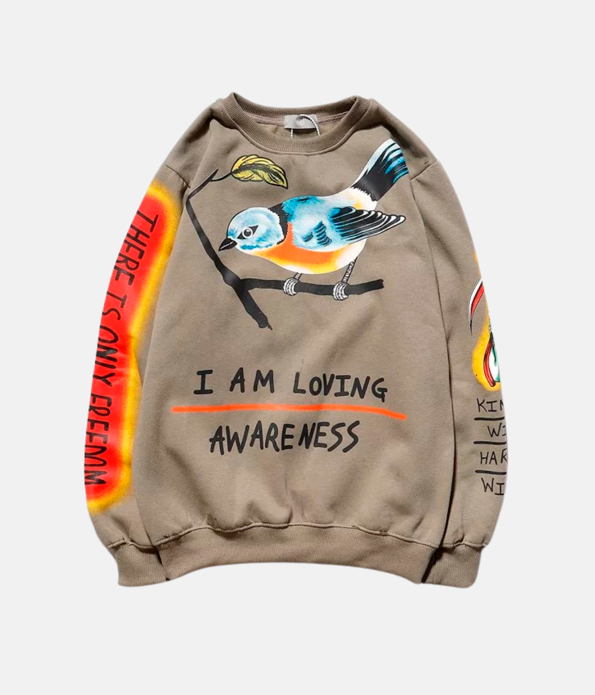 WES LANG BIRD SWEATSHIRT - THE URBAN MOOD | Streetwear Store