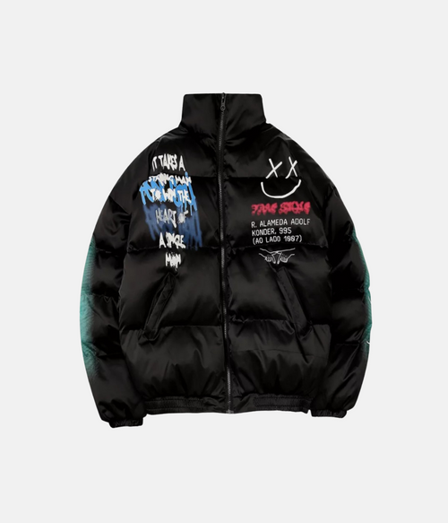 SMILEY JACKET - THE URBAN MOOD | Streetwear Store