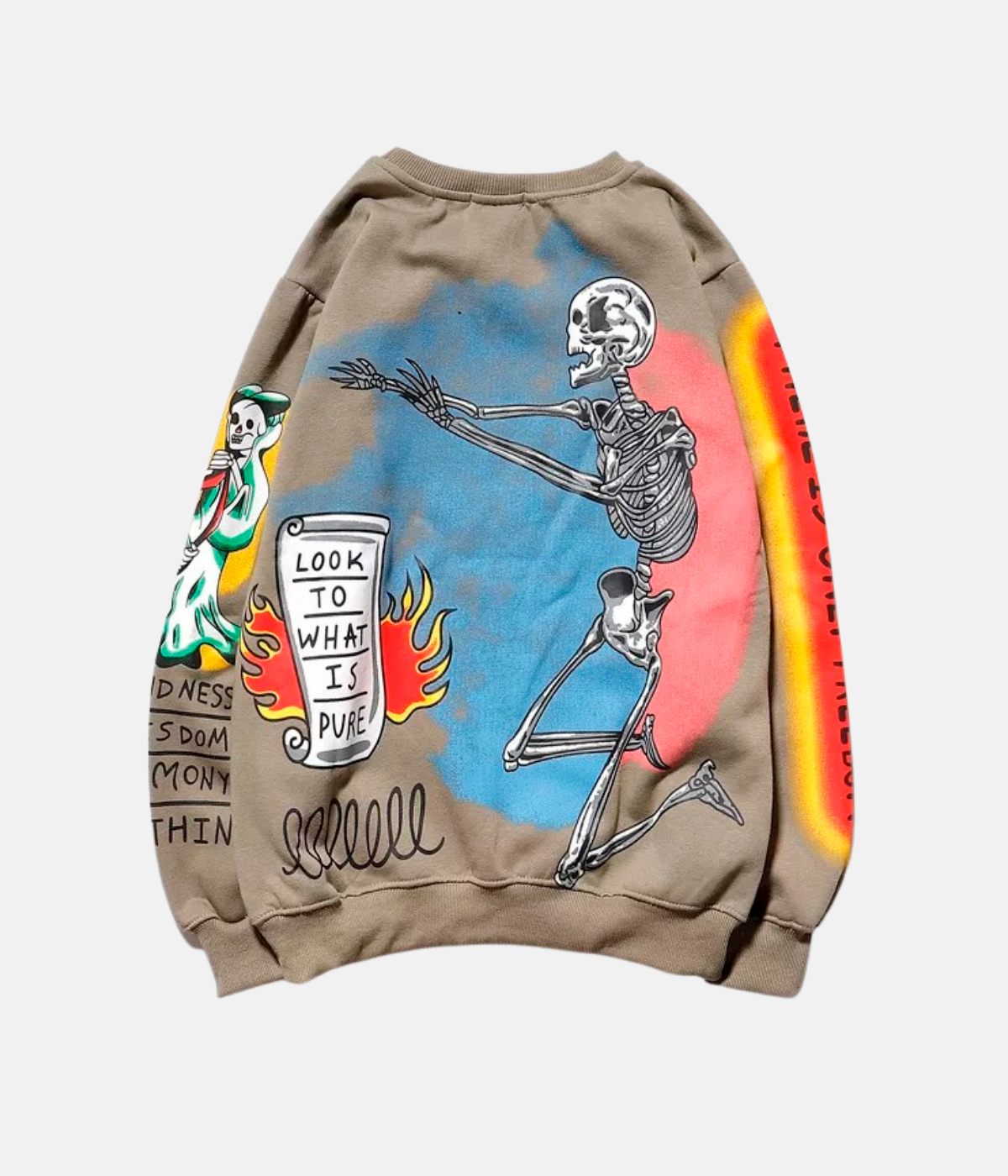 WES LANG BIRD SWEATSHIRT - THE URBAN MOOD | Streetwear Store