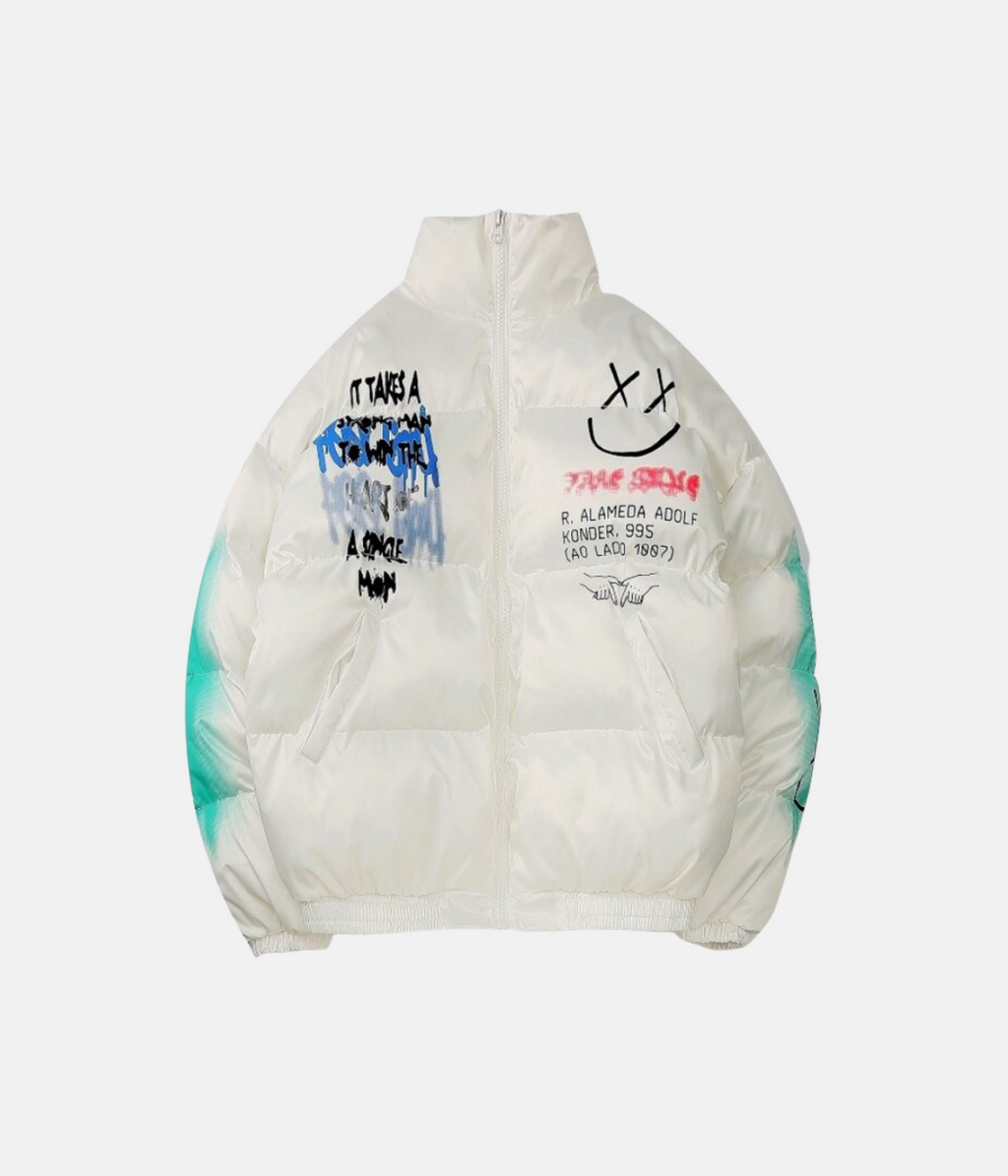 SMILEY JACKET - THE URBAN MOOD | Streetwear Store