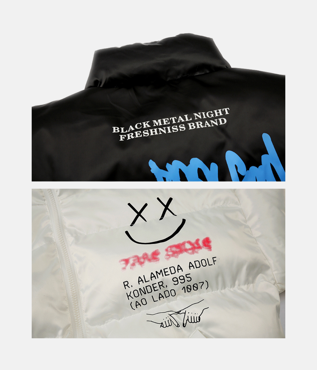 SMILEY JACKET - THE URBAN MOOD | Streetwear Store