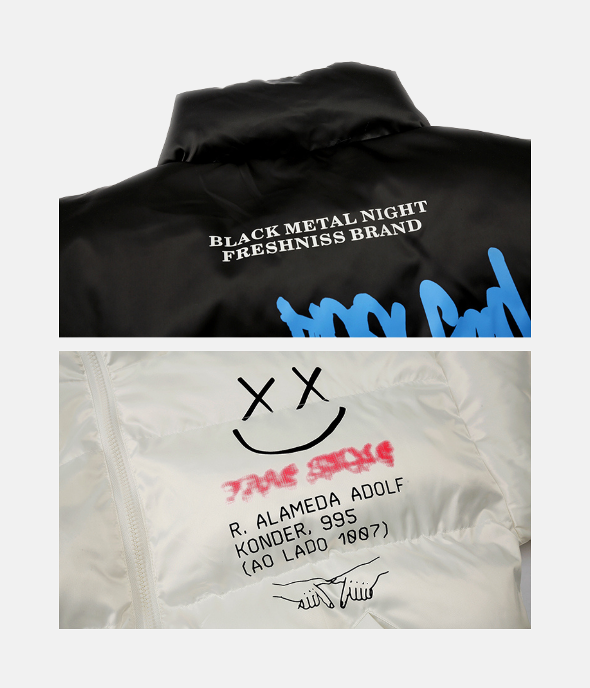 SMILEY JACKET - THE URBAN MOOD | Streetwear Store