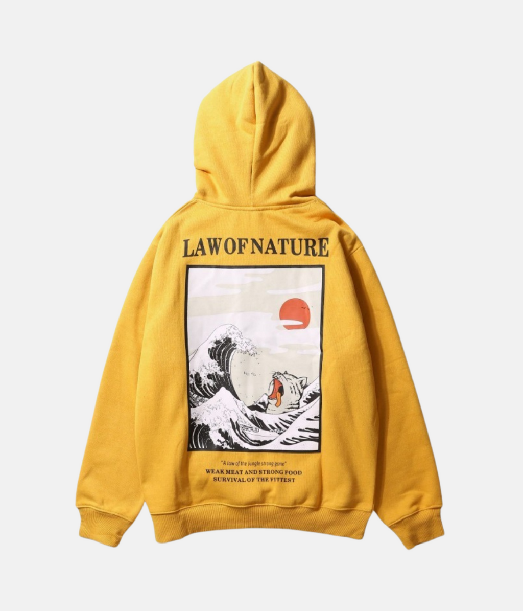 NATURE HOODIE - THE URBAN MOOD | Streetwear Store